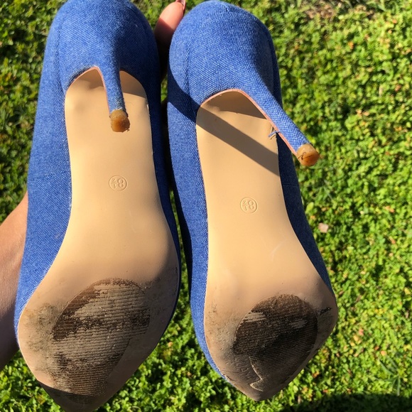 DENIM PUMPS - Picture 4 of 4